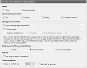 Options - Text Merge